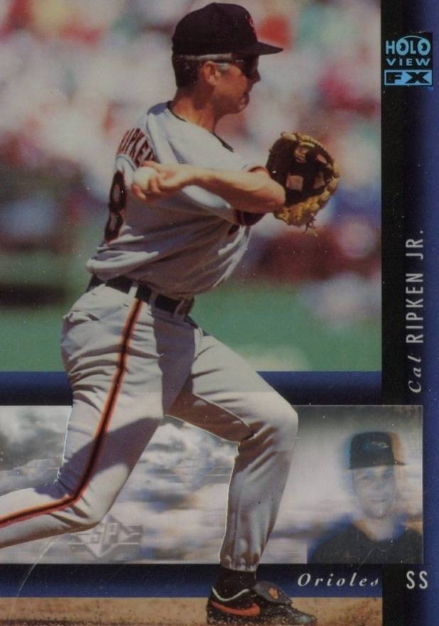 1994 SP Holoview Blue Cal Ripken #32 Baseball Card