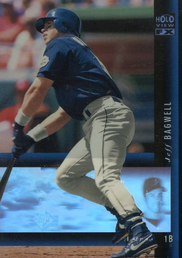 1994 SP Holoview Blue Jeff Bagwell #3 Baseball Card