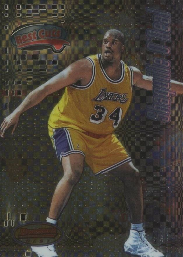 1997 Bowman's Best Cuts Shaquille O'Neal #BC10 Basketball Card