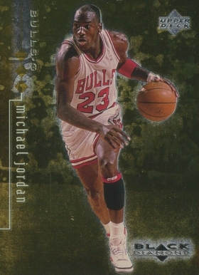 1998 Upper Deck Black Diamond Michael Jordan #4 Basketball Card