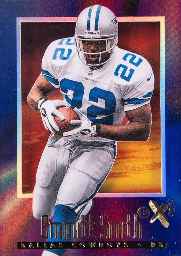 1997 Skybox E-X2000 Emmitt Smith #9 Football Card