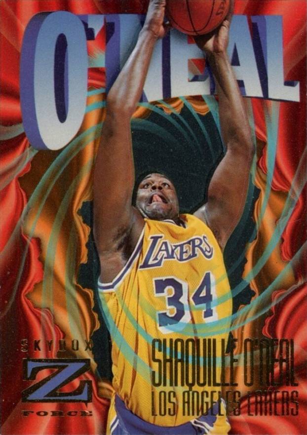 1996 Skybox Z-Force  Shaquille O'Neal #114 Basketball Card