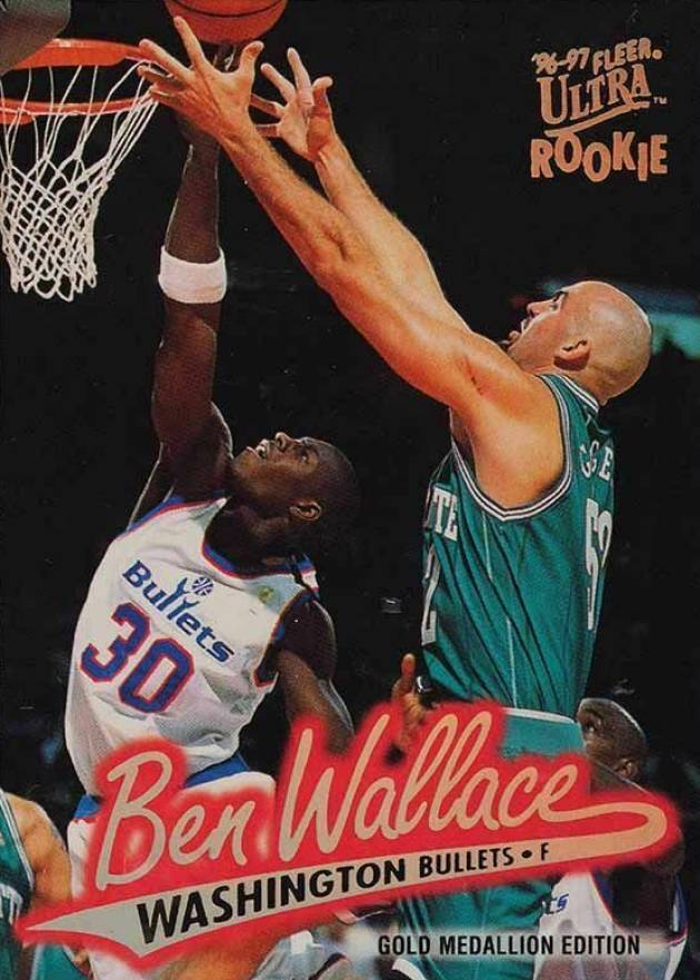 1996 Ultra Ben Wallace #G263 Basketball Card