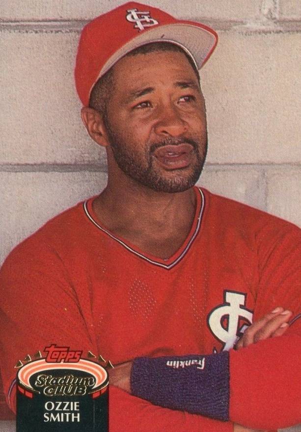 1992 Stadium Club Ozzie Smith #680 Baseball Card