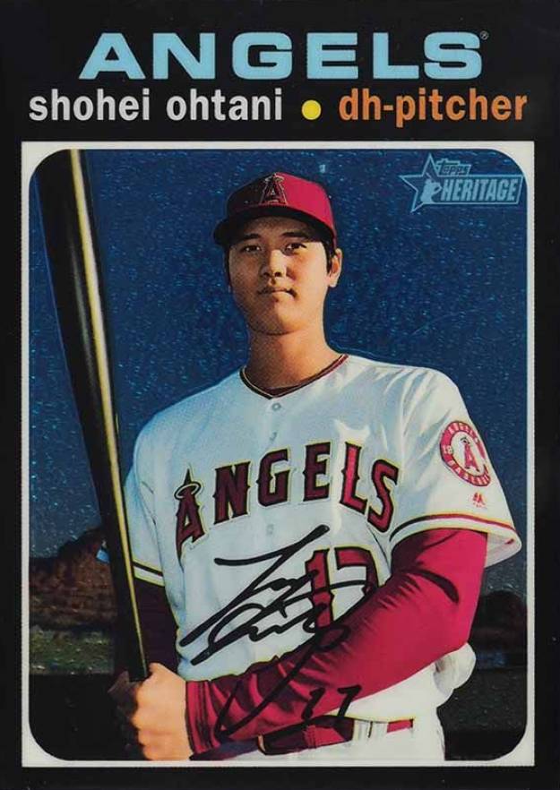 2020 Topps Heritage Shohei Ohtani #433 Baseball Card