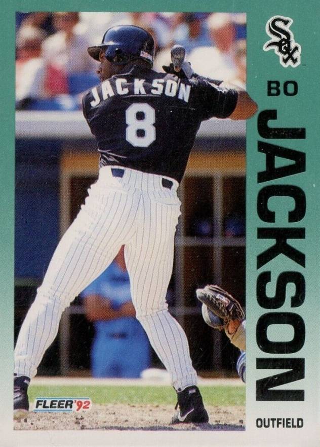 1992 Fleer Bo Jackson #86 Baseball Card