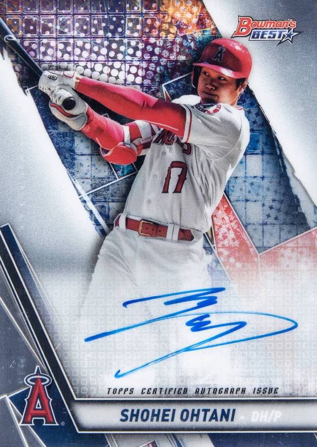 2019 Bowman's Best Best of 2019 Autographs Shohei Ohtani #B19SO Baseball Card