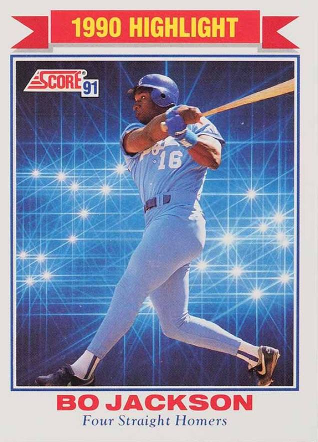 1991 Score Bo Jackson #420 Baseball Card