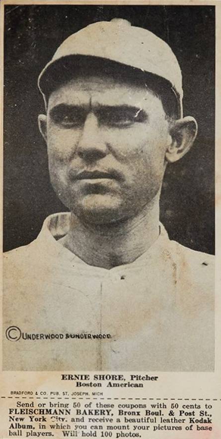 1916 Fleischmann Bakery Ernie Shore # Baseball Card