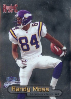 1998 Fleer Brilliants Randy Moss #140 Football Card