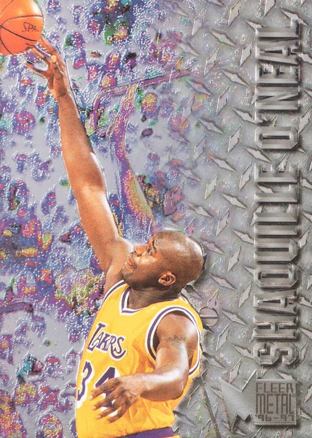 1996 Metal Shaquille O'Neal #183 Basketball Card