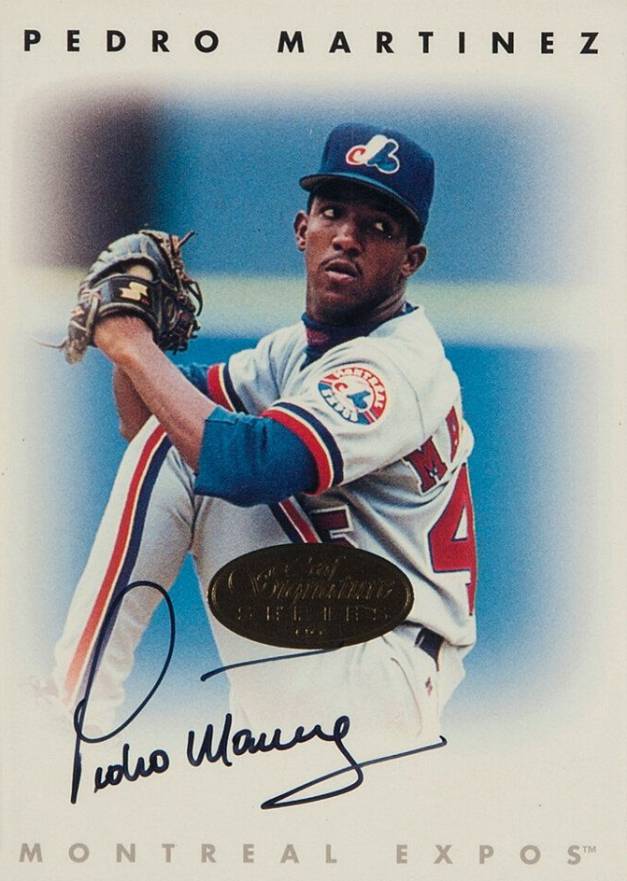 1996 Leaf Signature Autographs Pedro Martinez # Baseball Card