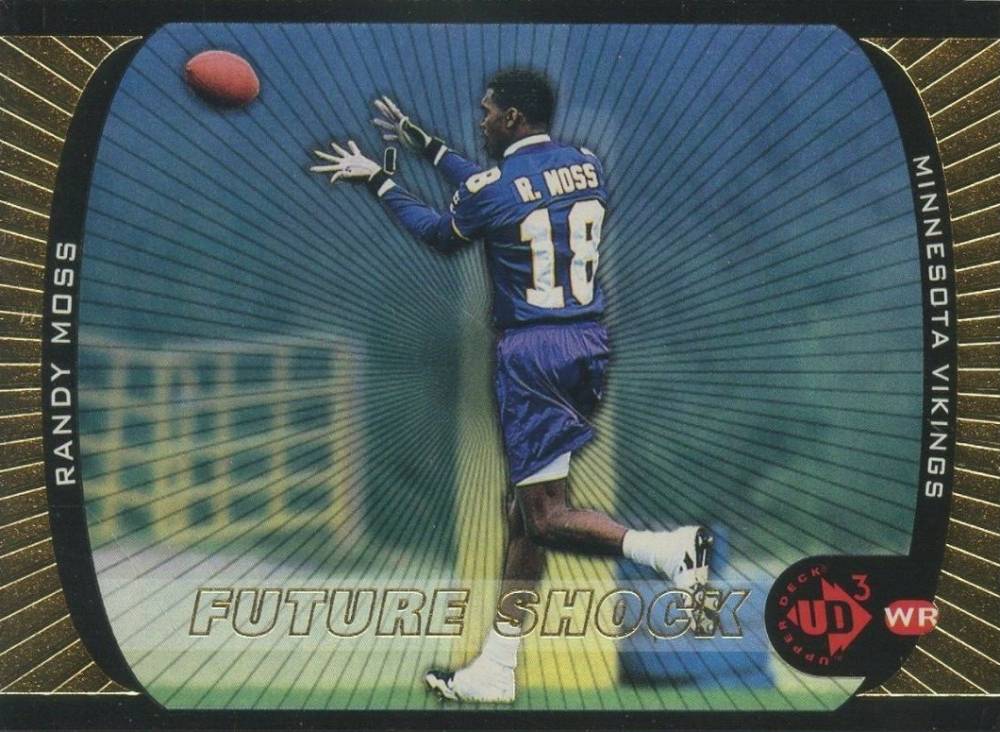 1998 UD3 Randy Moss #197 Football Card