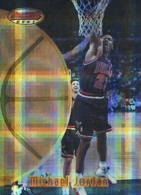 1997 Bowman's Best Michael Jordan #60 Basketball Card