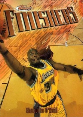 1997 Finest Shaquille O'Neal #50 Basketball Card