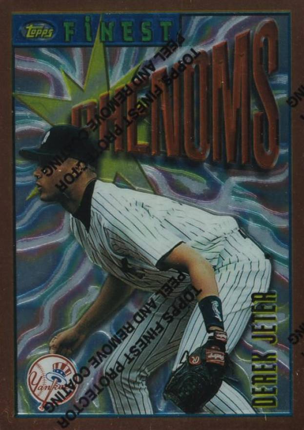 1996 Finest Derek Jeter #92 Baseball Card