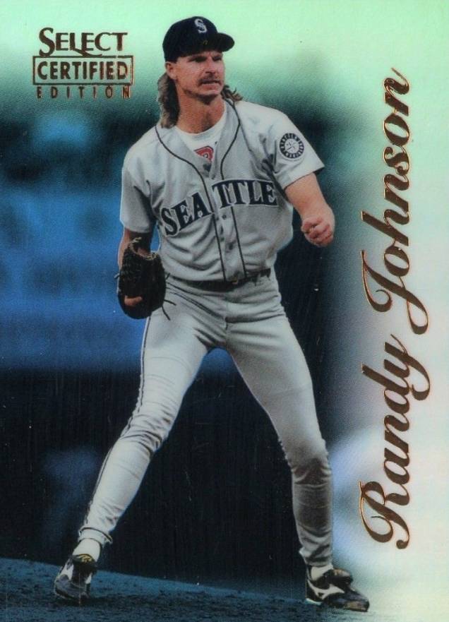 1996 Select Certified Randy Johnson #17 Baseball Card