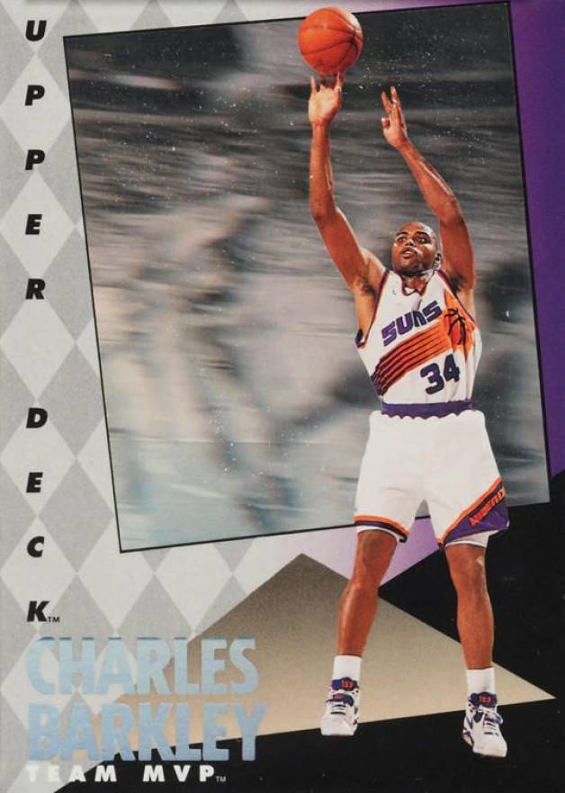 1992 Upper Deck MVP Holograms Charles Barkley #21 Basketball Card