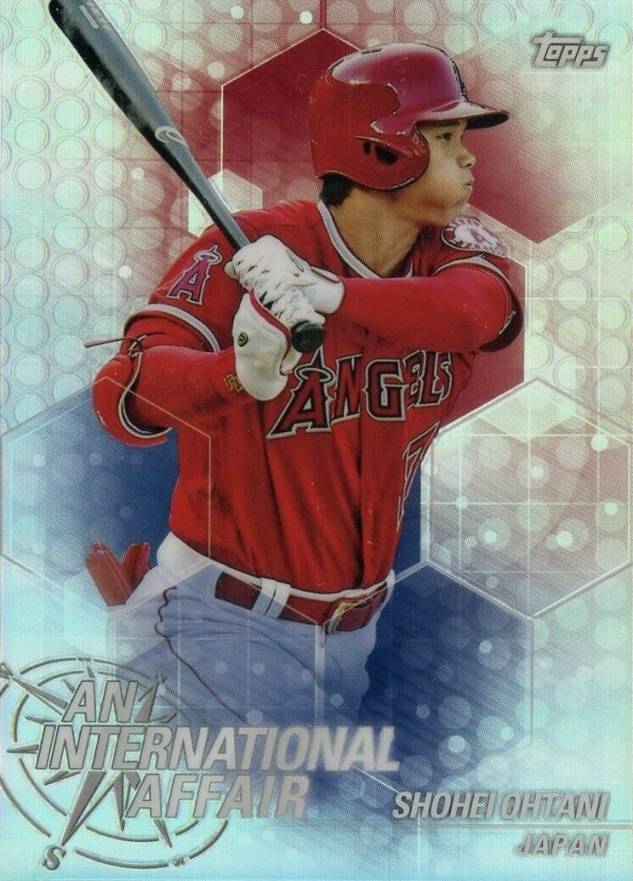 2018 Topps Chrome Update an International Affair Shohei Ohtani #IA-SO Baseball Card