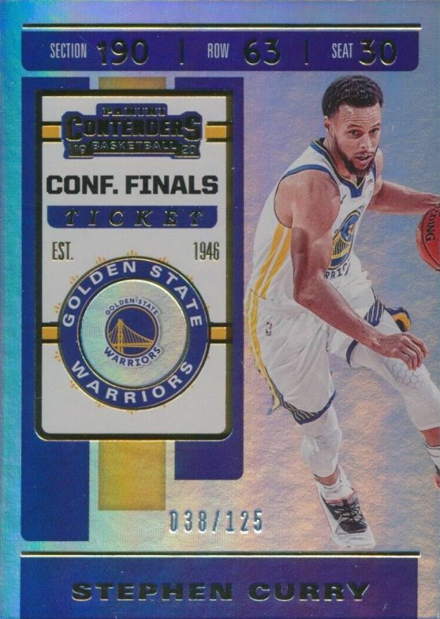 2019 Panini Contenders Stephen Curry #92 Basketball Card