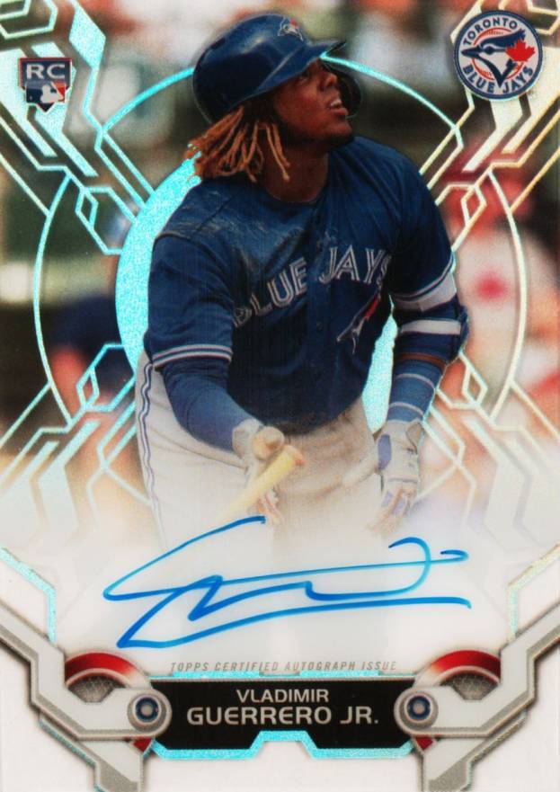 2019 Topps High Tek Autographs Vladimir Guerrero Jr. #VG Baseball Card