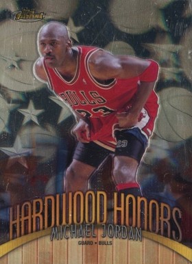 1998 Finest Hardwood Honors Michael Jordan #H1 Basketball Card