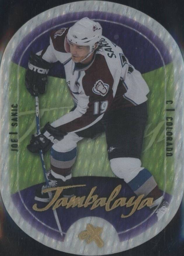 2009 Ultra EX Jambalaya Joe Sakic #JAM15 Hockey Card