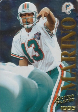 1995 Action Packed Dan Marino #21 Football Card