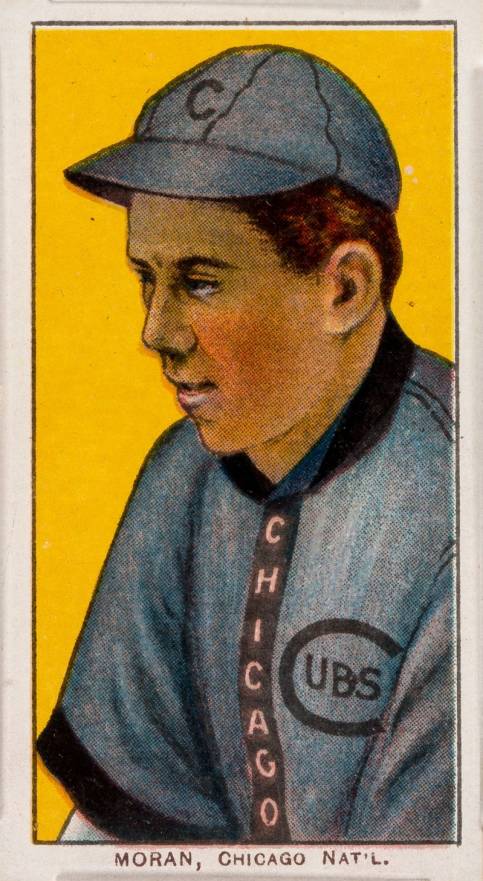 1909 White Borders Piedmont 350  Moran, Chicago Nat'L. #343 Baseball Card