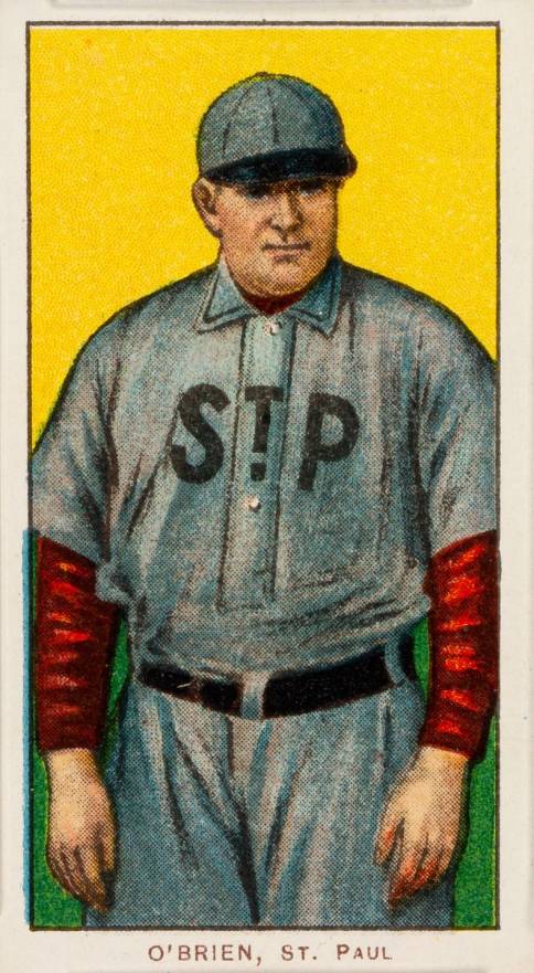 1909 White Borders Piedmont 350  O'Brien, St. Paul #363 Baseball Card