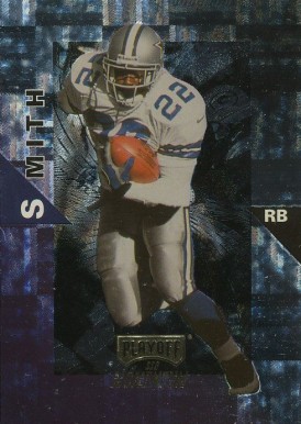 1998 Playoff Momentum Emmitt Smith #62 Football Card