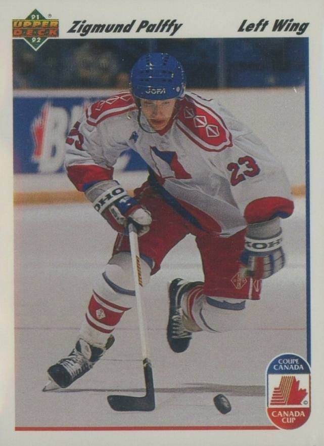 1991 Upper Deck Zigmund Palffy #16 Hockey Card