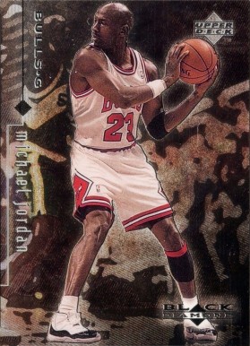 1998 Upper Deck Black Diamond Michael Jordan #10 Basketball Card