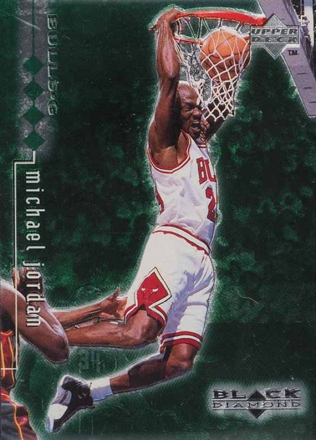 1998 Upper Deck Black Diamond Michael Jordan #13 Basketball Card