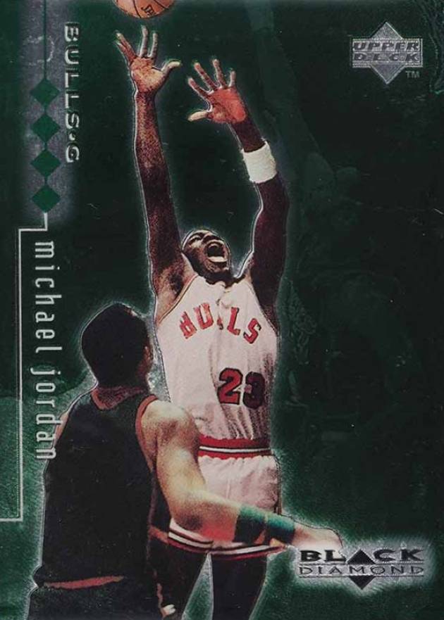 1998 Upper Deck Black Diamond Michael Jordan #2 Basketball Card