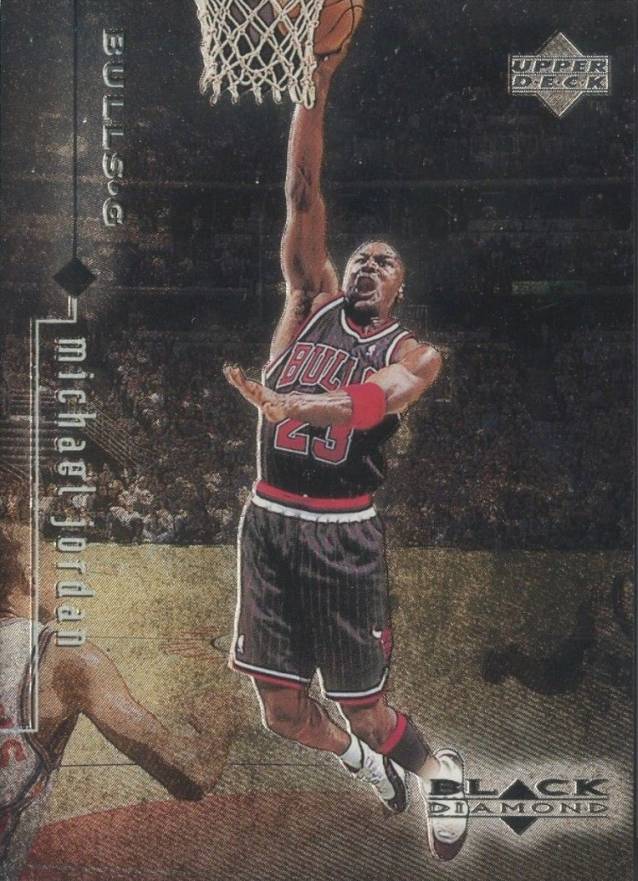 1998 Upper Deck Black Diamond Michael Jordan #12 Basketball Card