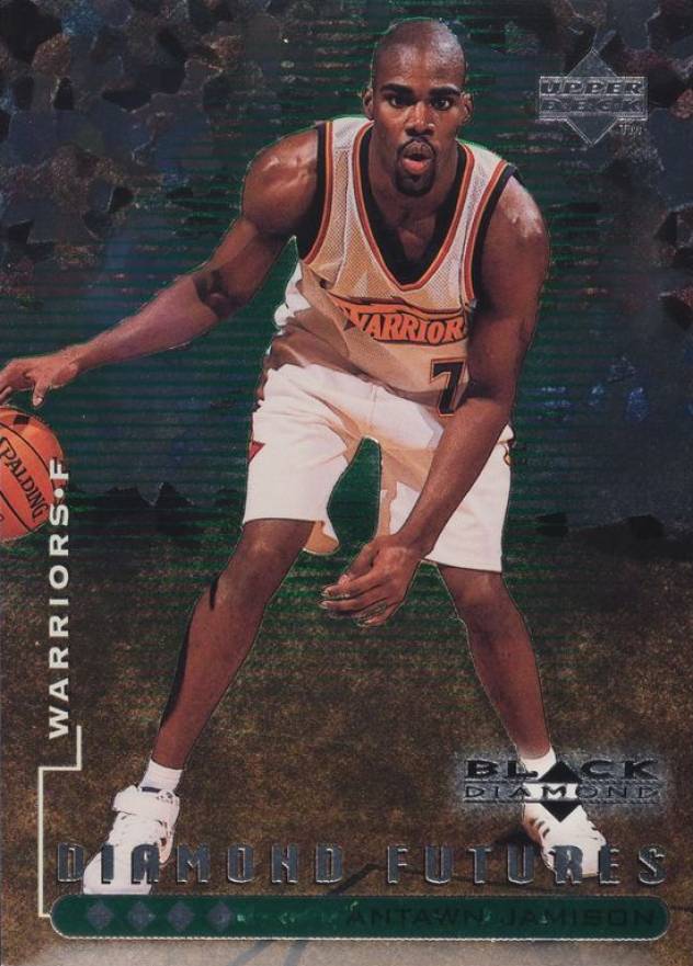 1998 Upper Deck Black Diamond Antawn Jamison #102 Basketball Card