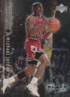 1998 Upper Deck Black Diamond Michael Jordan #6 Basketball Card