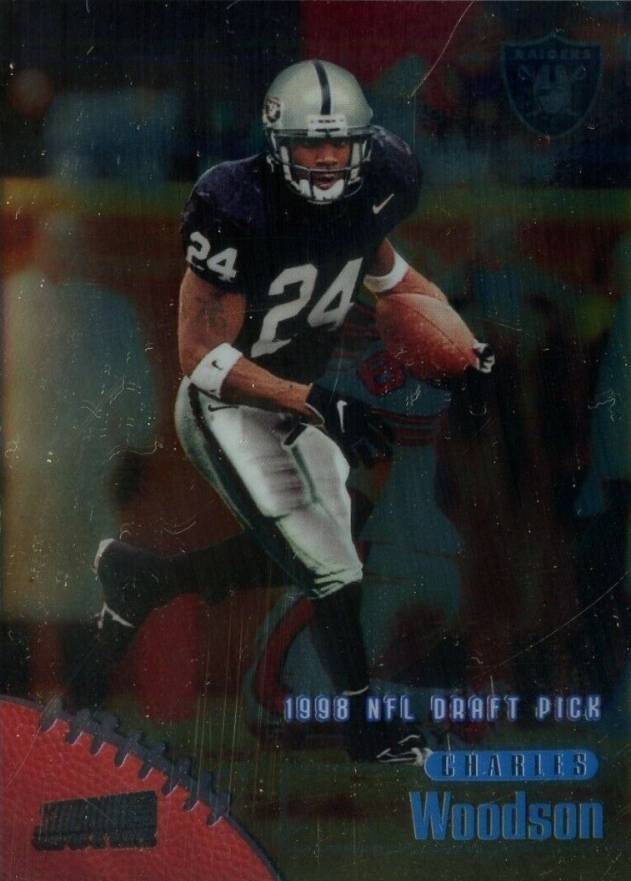 1998 Stadium Club One of A Kind Charles Woodson #190 Football Card