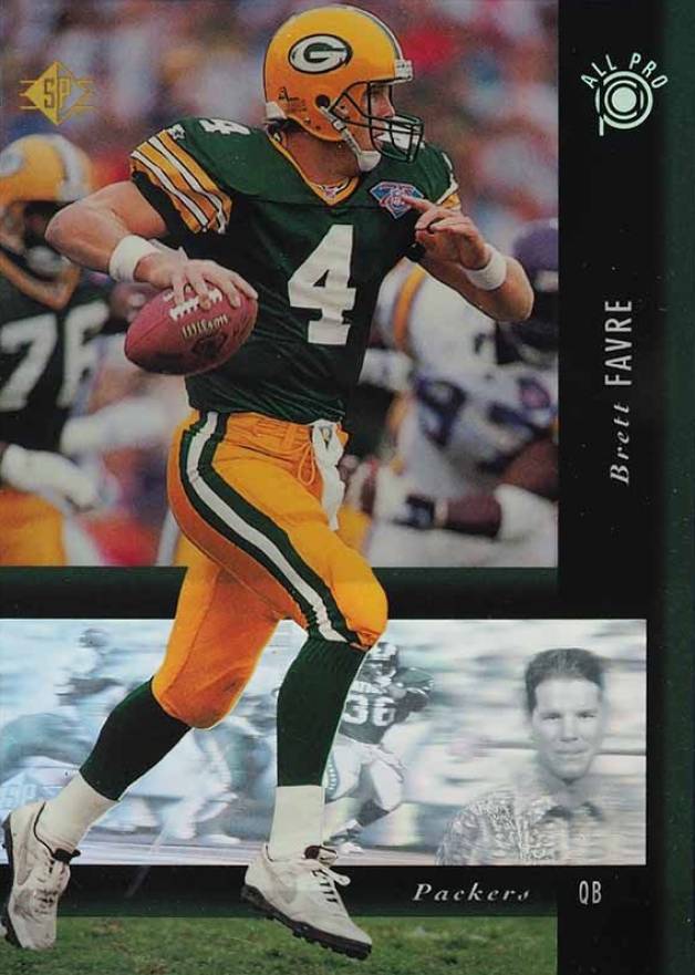 1994 SP All-Pro Holoviews Brett Favre #PB15 Football Card