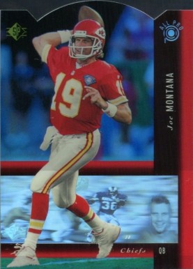 1994 SP All-Pro Holoviews Joe Montana #PB17 Football Card