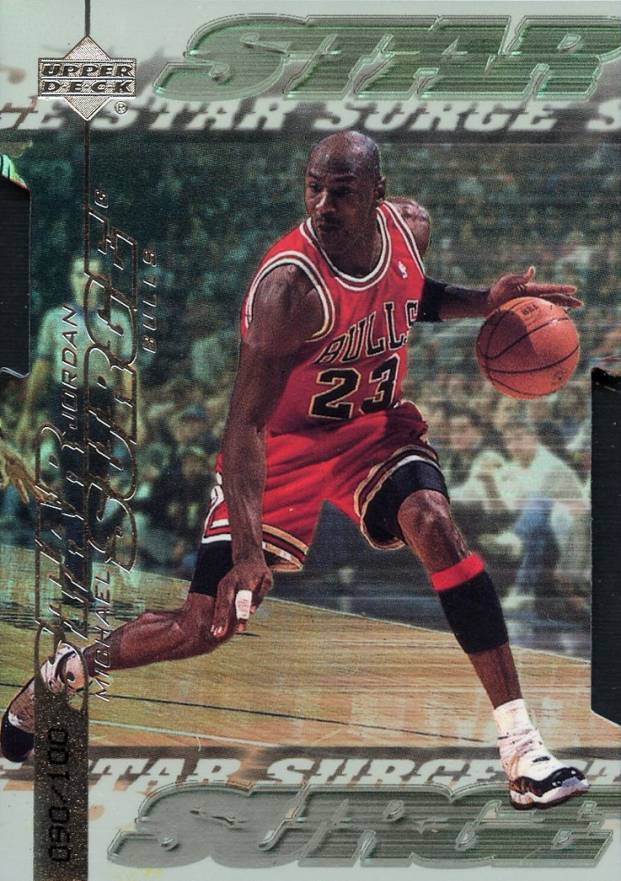 1999 Upper Deck Star Surge Michael Jordan #S1 Basketball Card