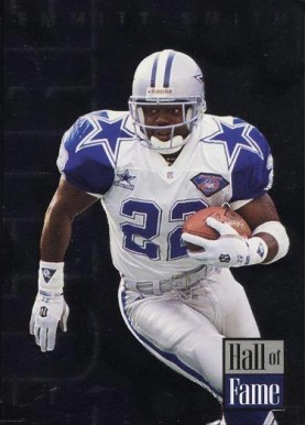 1995 Skybox Impact Future Hall of Famers Emmitt Smith #6 Football Card