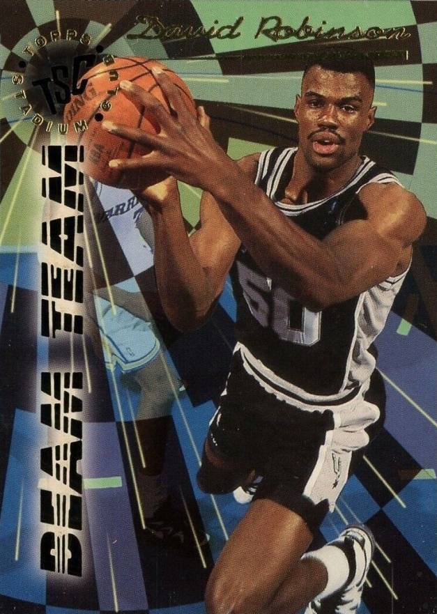 1995 Stadium Club Beam Team David Robinson #BT1 Basketball Card