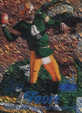 1998 Flair Showcase Legacy Collection Brett Favre #1 Football Card