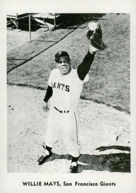 1961 Jay Publishing Willie Mays # Baseball Card