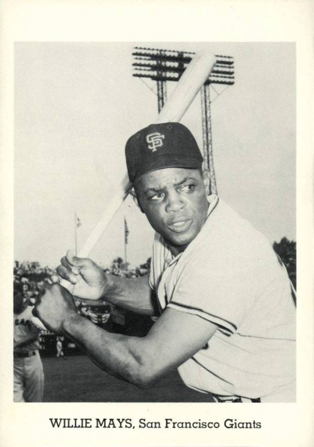 1961 Jay Publishing Willie Mays. Giants # Baseball Card