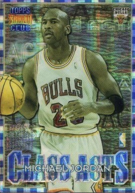 1996 Stadium Club Class Acts Jerry Stackhouse/Michael Jordan #CA1 Basketball Card