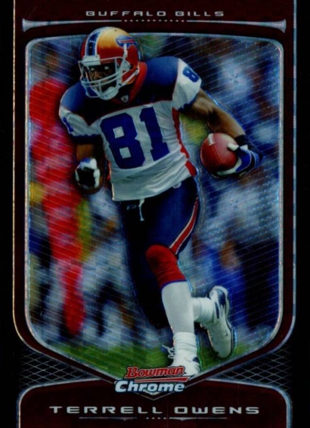 2009 Bowman Chrome Terrell Owens #76 Football Card