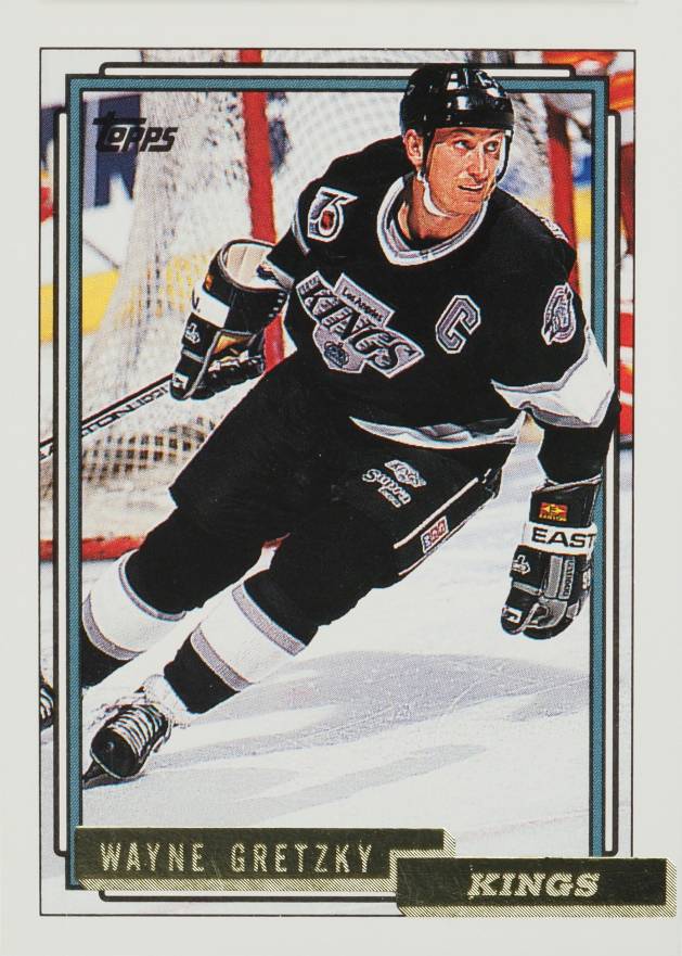 1992 Topps Wayne Gretzky #1 Hockey Card